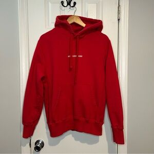 Aime Leon Dore Hoodie in Red - Size Medium